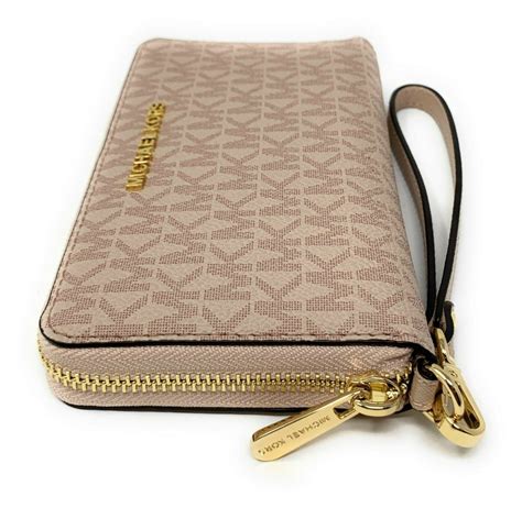 michael kors women's jet set wallet|Michael Kors oversized wallet.